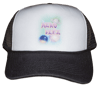 Black Airbrush Hat