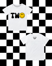 Image 4 of T-SHIRT: Smiley 2nd Birthday