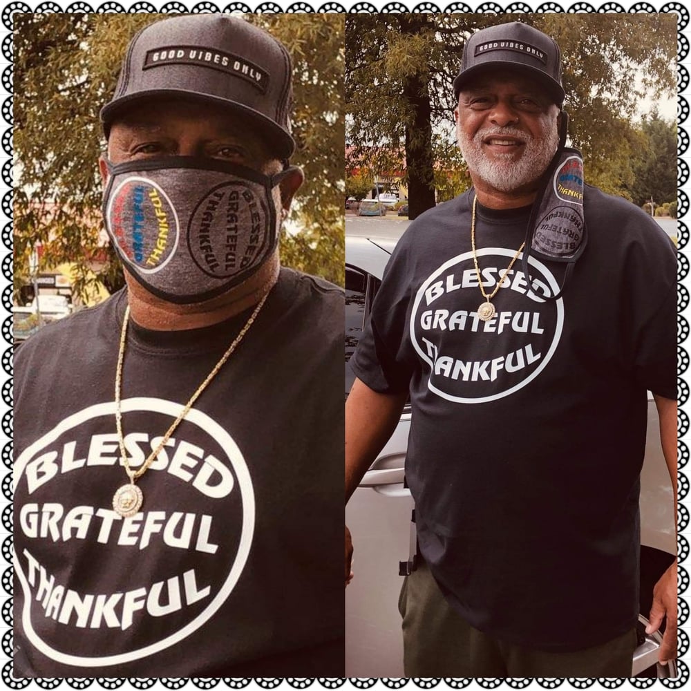 Image of BLESSED GRATEFUL THANKFUL TEE