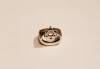 Vintage rare Silver 925 Ansaar Signet Ring 