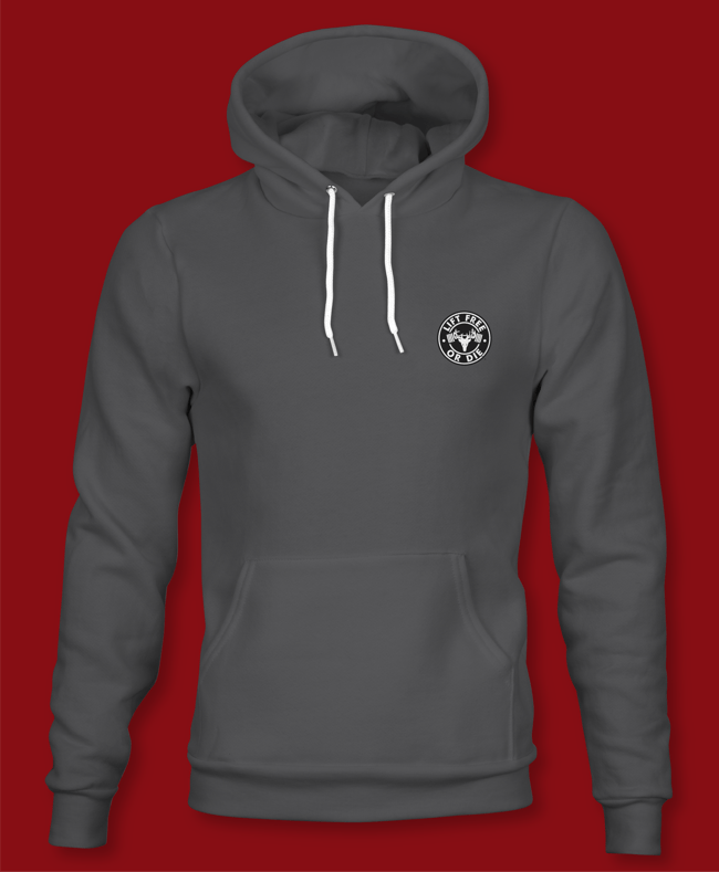 Charcoal - Hoodie - Old Man Of The Mountain