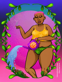 Image 2 of "Hydrate yo plants + you" (2 designs) | Print