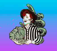 Delia Deetz - Deluxe Hard Enamel Pin