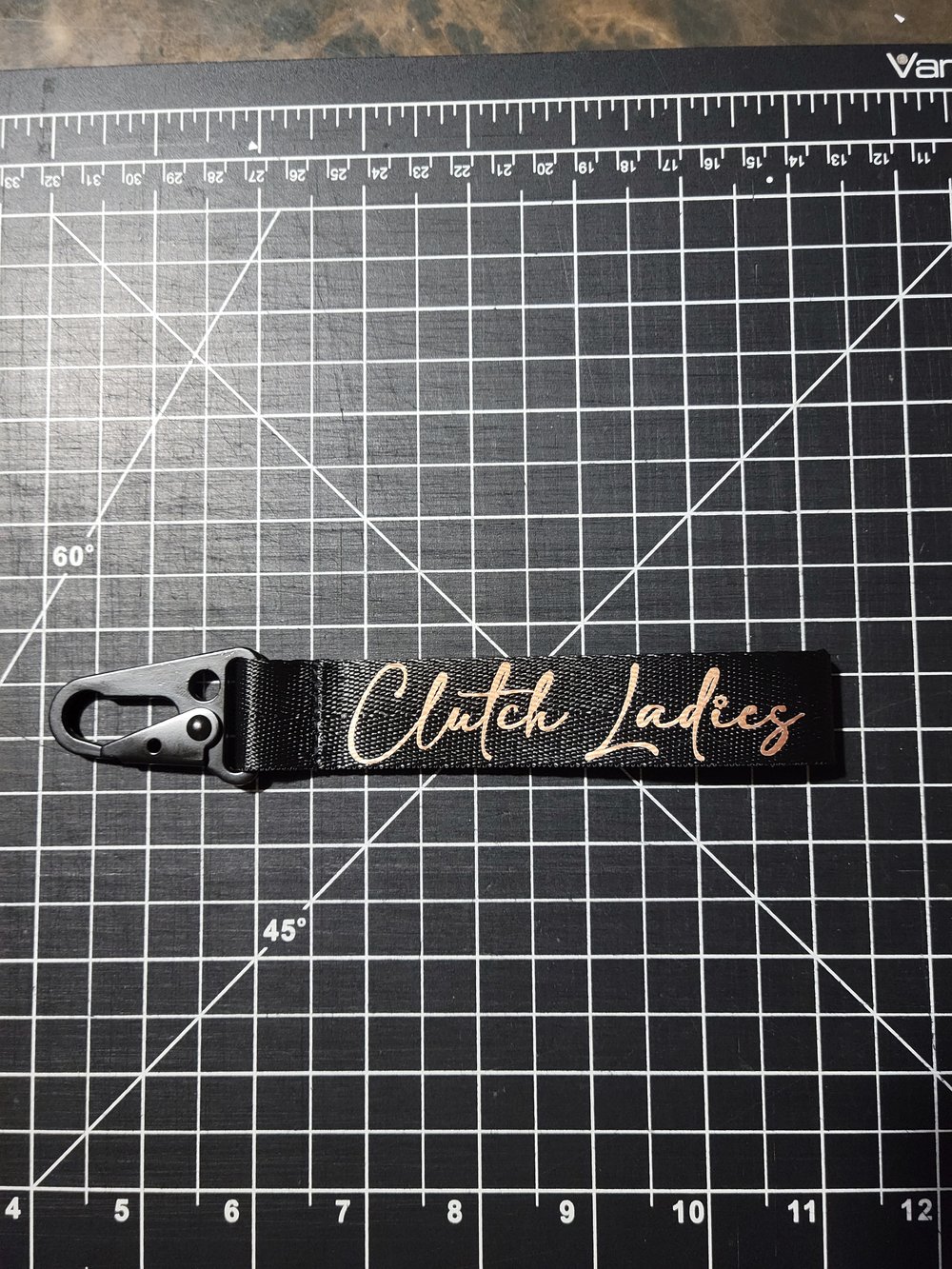 Clutch Ladies Latch Keytag