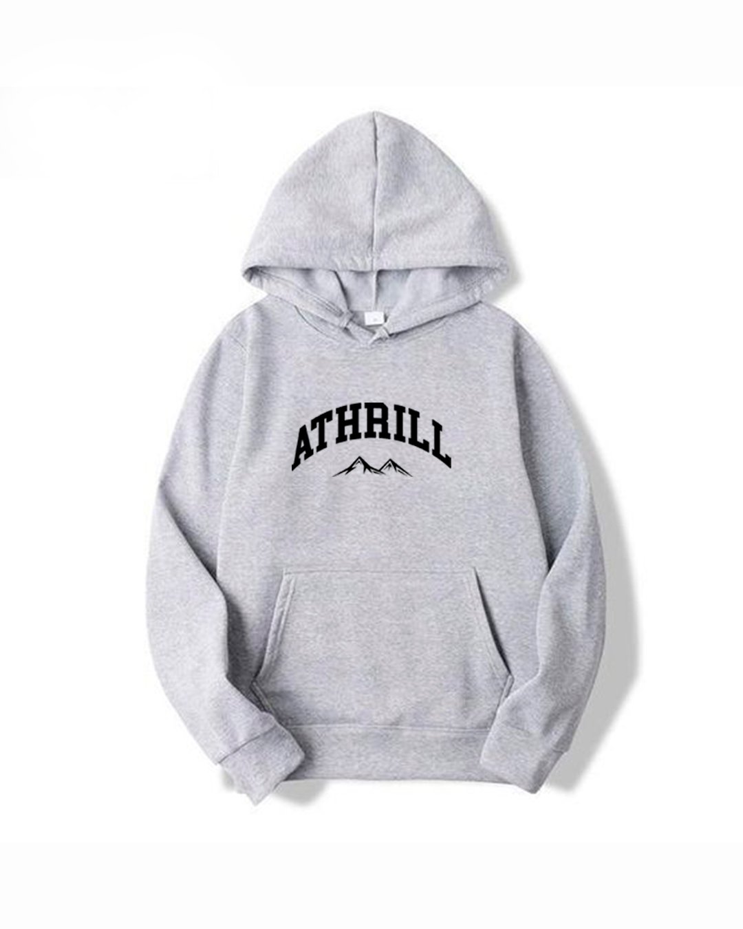 Image of College Grey Hoodie