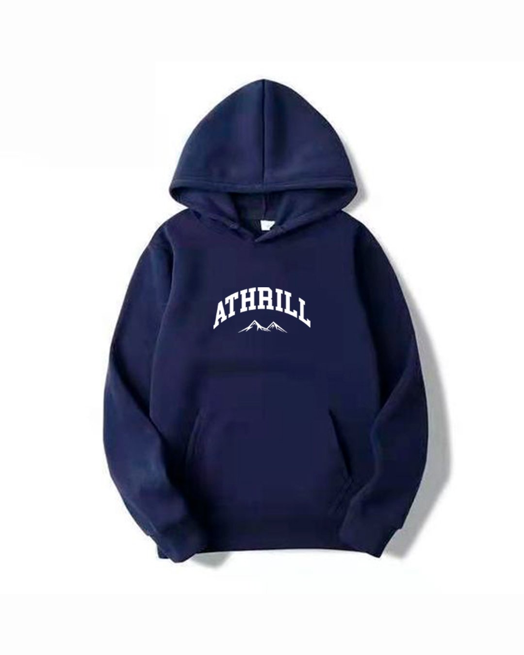 Image of College Navy Blue Hoodie