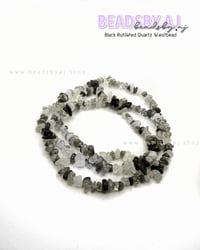 Black Rutilated Quartz Waistbead