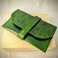 Image 1 of Clutch Purse #2 (Forest Green)