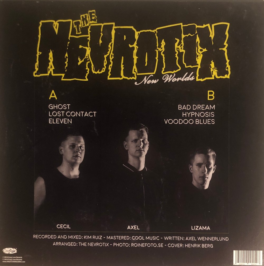 THE NEVROTIX - NEW WORLDS  LP