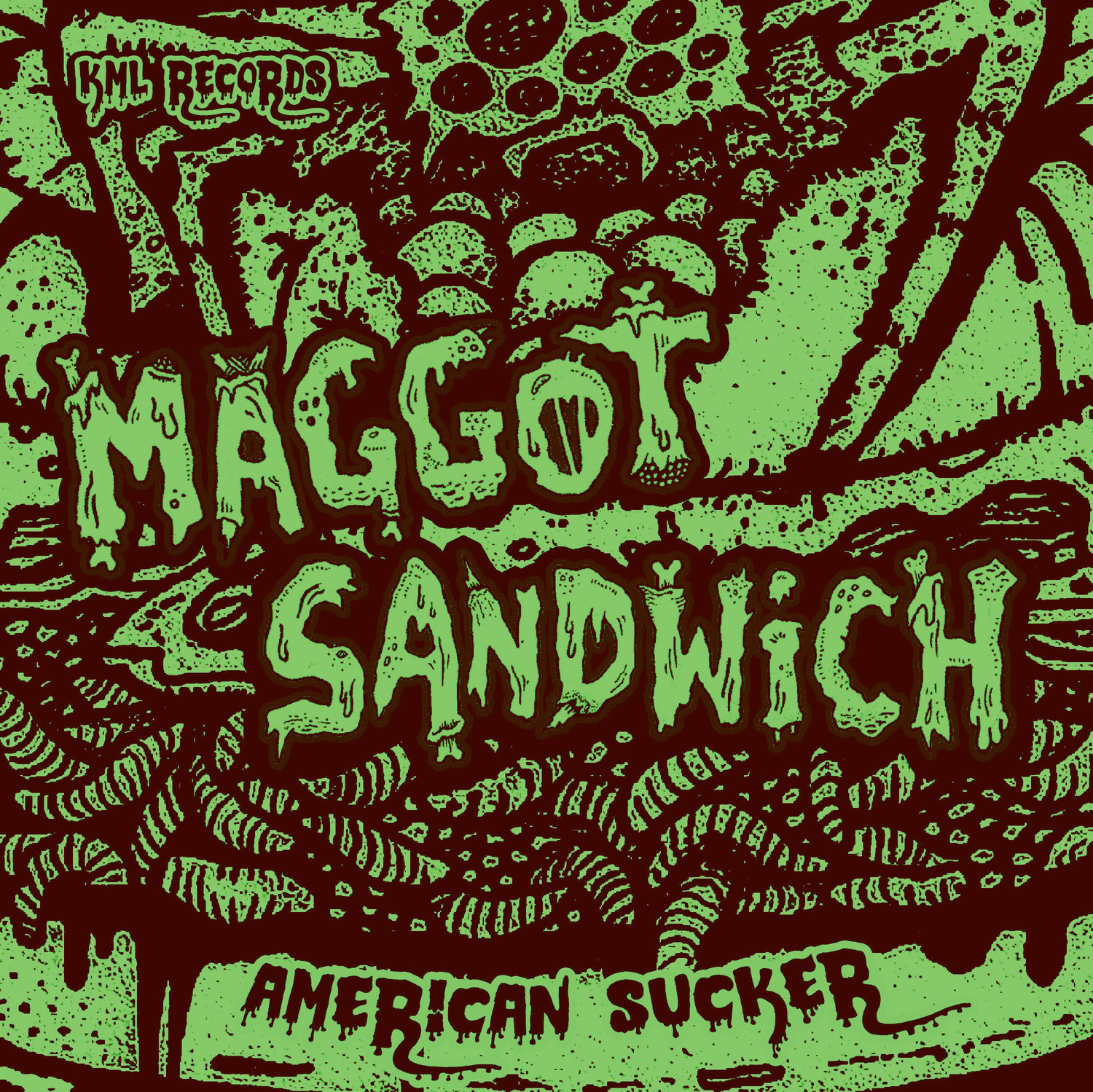 Image of Maggot Sandwich "American Sucker" 10" Vinyl