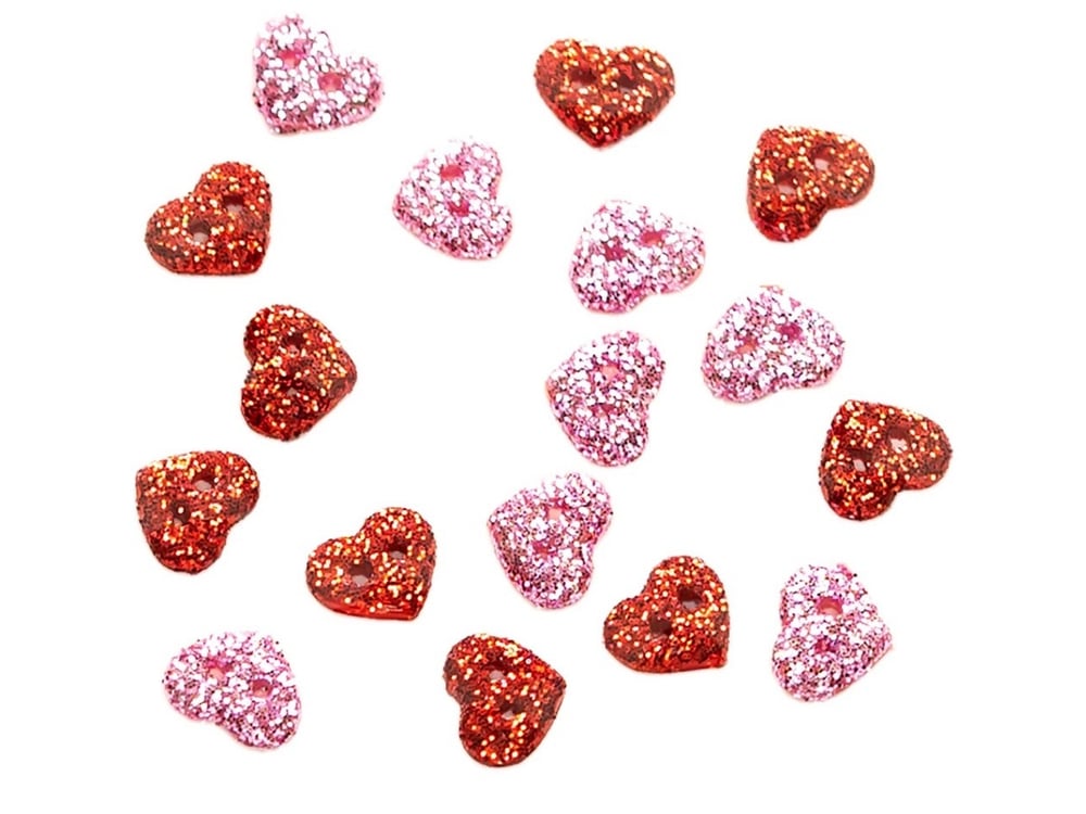 Image of Tiny Glitter Hearts