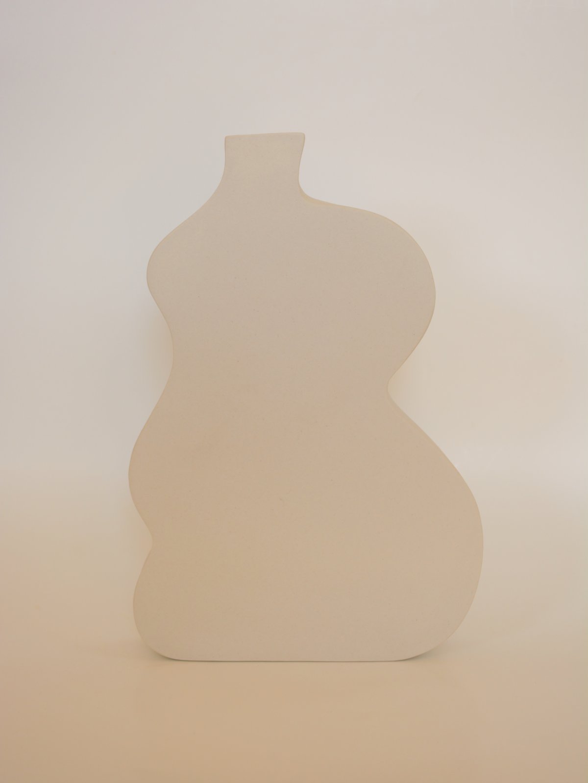Image of Porcelain Cumulus 2D Vase Second