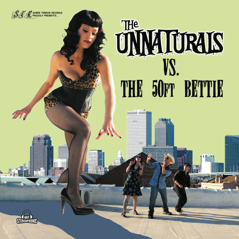 Image of The Unnaturals Vs The 50ft Bettie CD