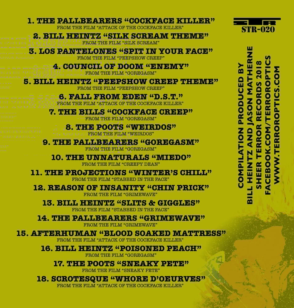 Image of Terror Optics Tunes Compilation CD