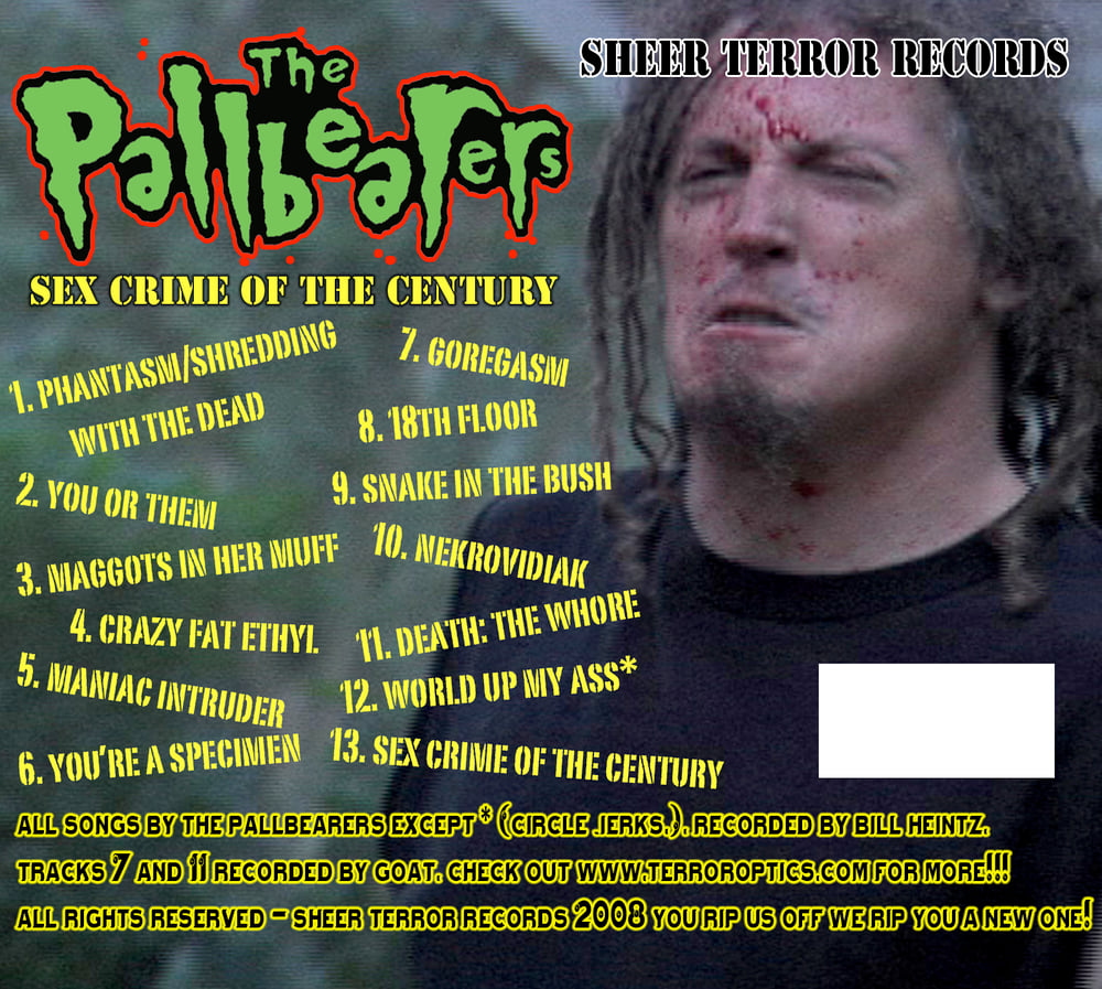 Image of The Pallbearers "Sex Crime Of The Century" CD