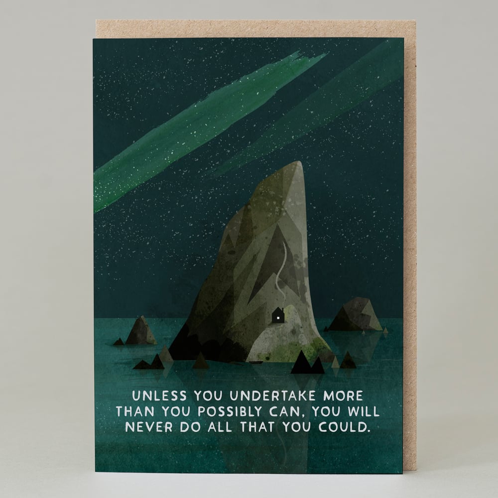 Image of Undertake more than you can (Card)