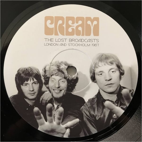 Cream -  The Lost Broadcasts London and Stockholm 1967 12" VINYL LP