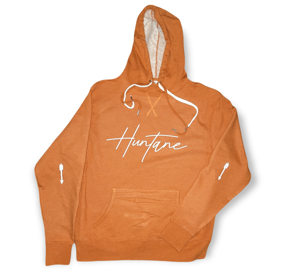 Image of Huntane Signature Series[Burnt Orange/Wht] Hoody