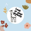 Look At Your Growth Stamp