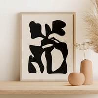 Image 1 of Bohemian Art Print Poster No 10 - Abstract Composition