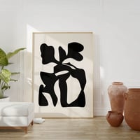 Image 2 of Bohemian Art Print Poster No 10 - Abstract Composition