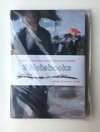 Image 2 of 3 'Rain painting' plain A6 Notebooks