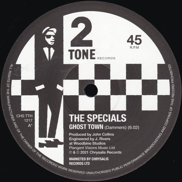 The Specials – Ghost Town / Why? / Friday Night, Saturday Morning 12" VINYL