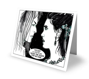 Labyrinth Jareth & Sarah Greetings Card with Envelope (C6 Size)