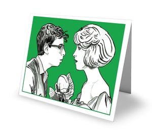 Little Shop Of Horrors 'Seymore & Audrey' Greetings Card with Envelope (C6 Size)