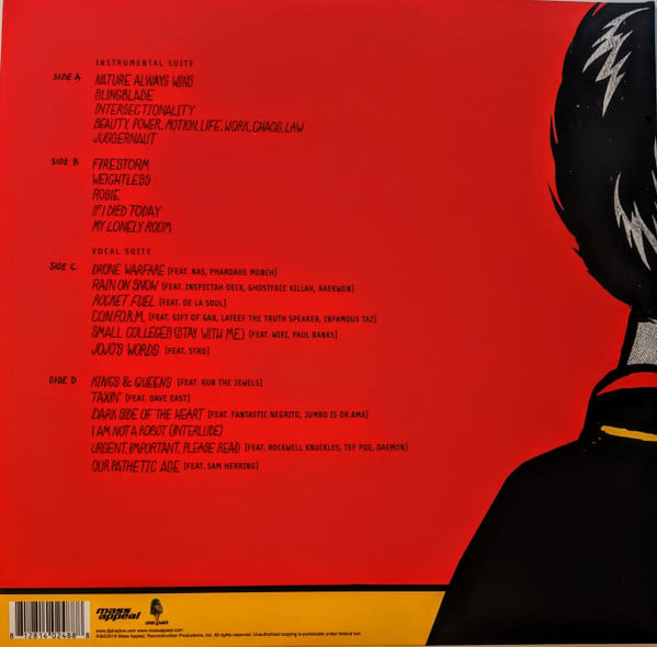 DJ Shadow – Our Pathetic Age, 12" VINYL LP