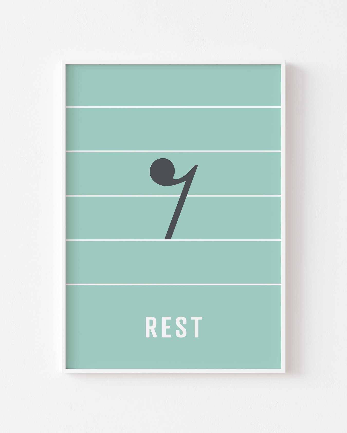 Image of Note Rest Prints - 8th/32nd