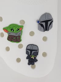 Image 2 of The Mandalorian shoe charms