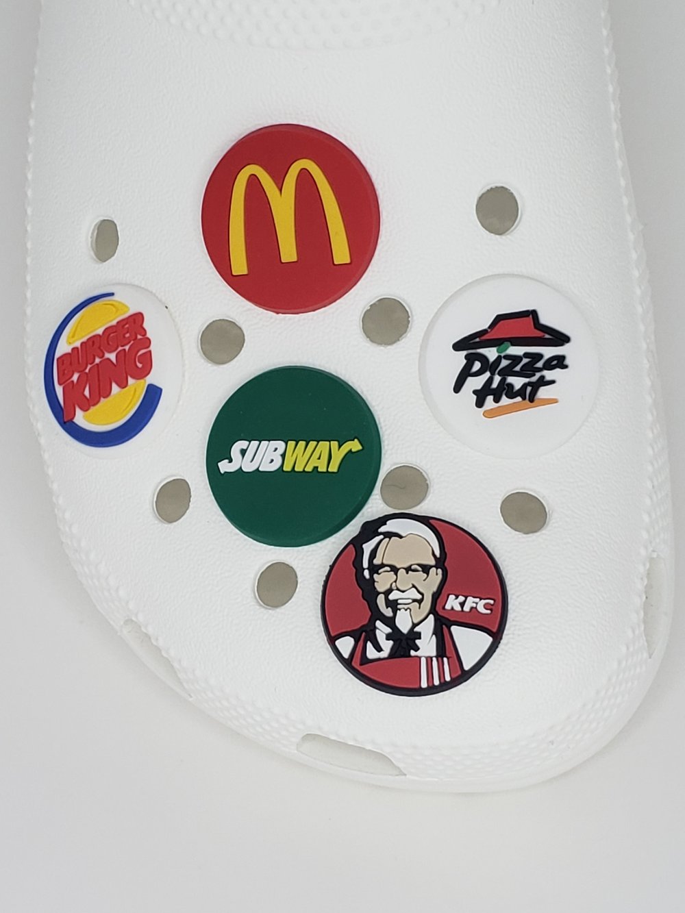 Fast Food Croc Charms