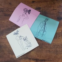 Minimalistic "Growing" Stickers