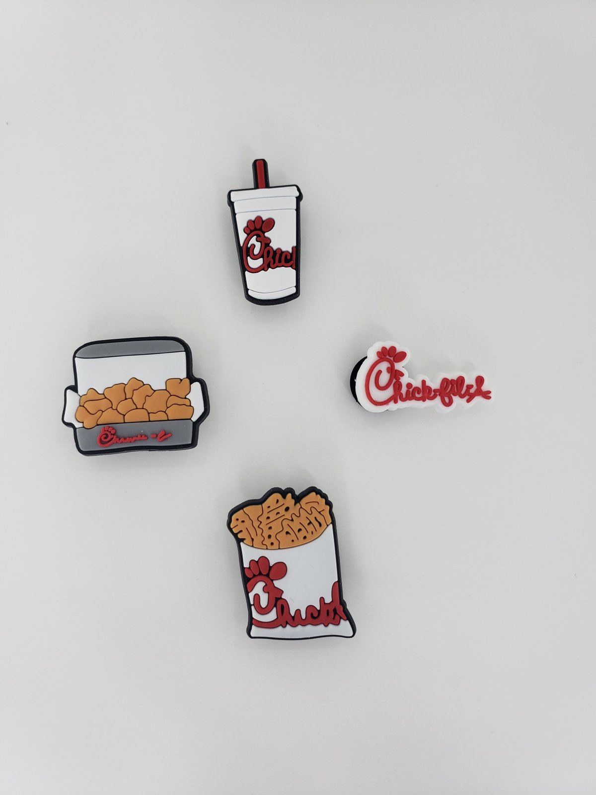 chick fil a croc charms