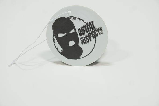 Image of Usual Suspects air freshener