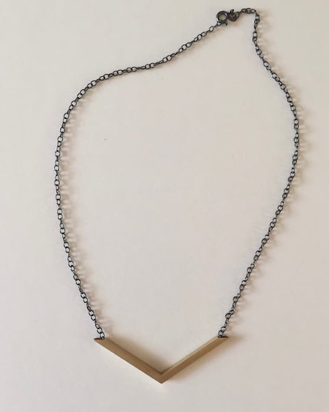 Image of Chevron Necklace