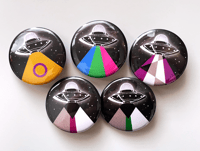 Image 3 of UFO Pride Buttons