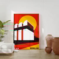 Image 2 of Bauhaus Dessau Poster Print