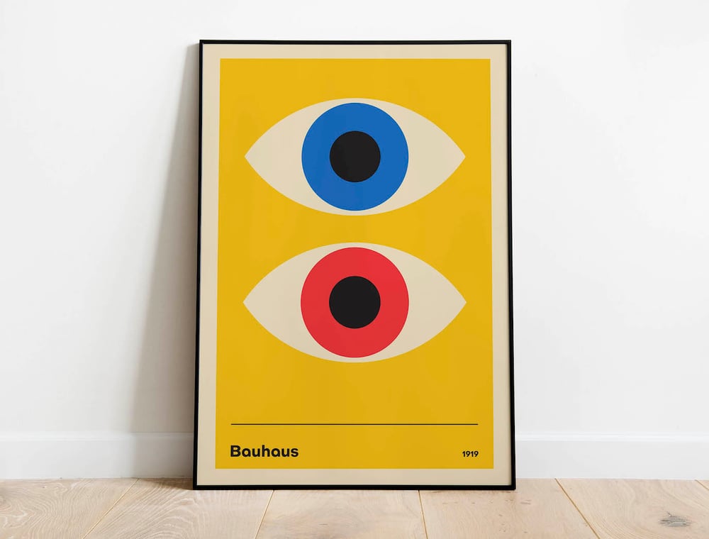 Bauhaus Modern Art Print Poster 02