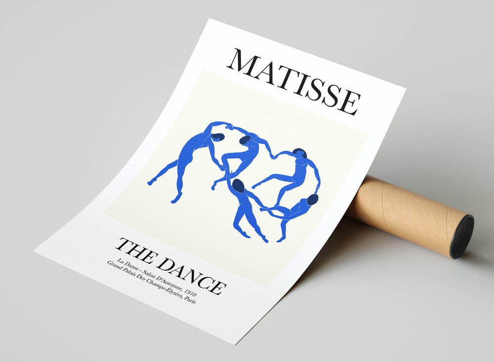 Henri Matisse - The Dance Retro Art Print Poster