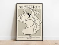 Image 1 of Secession Vienna Exhibition Poster - Art Nouveau Print