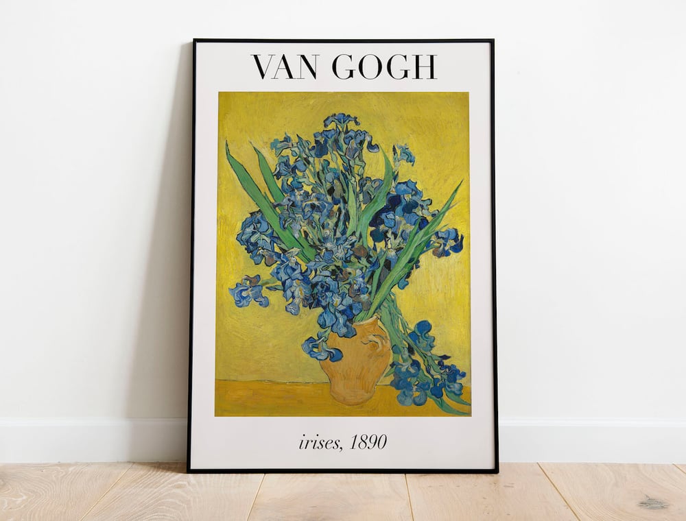 Van Gogh - Irises Art Poster Print