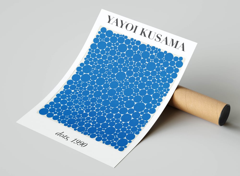 Yayoi Kusama - Dots Japanese Exhibition Art Poster