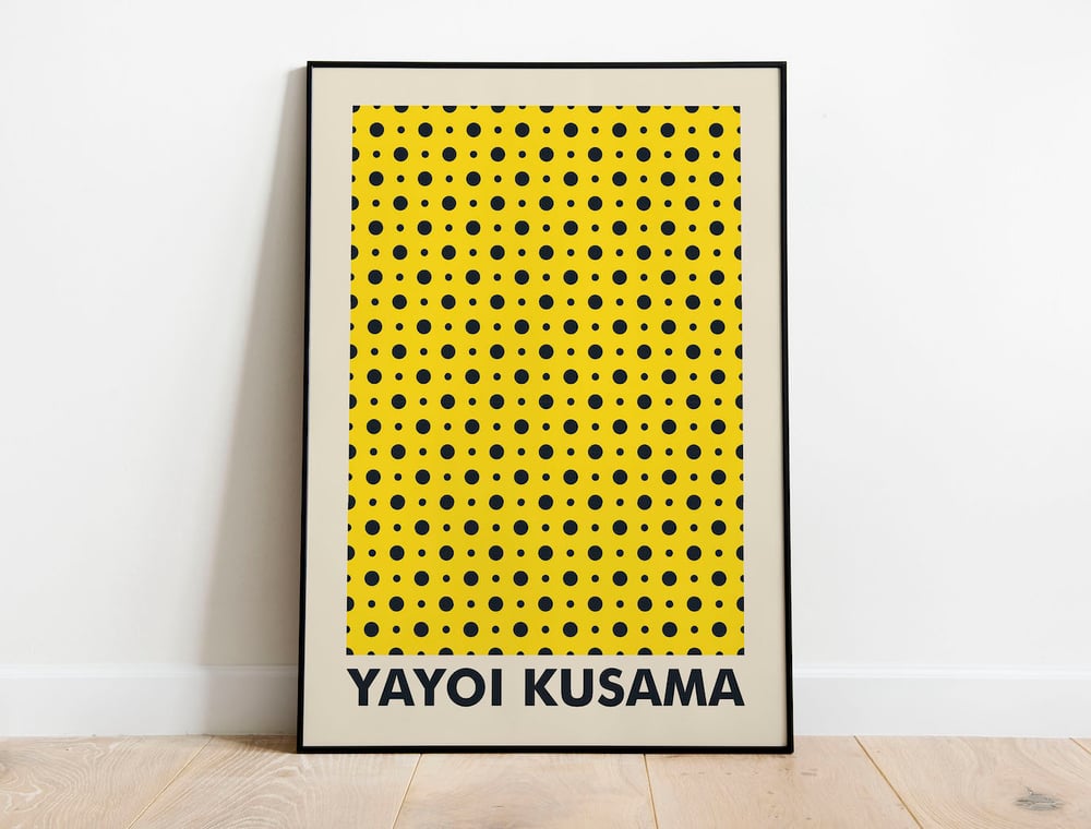 Yayoi Kusama - Dots Print Exhibition Poster