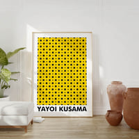 Image 2 of Yayoi Kusama - Dots Print Exhibition Poster