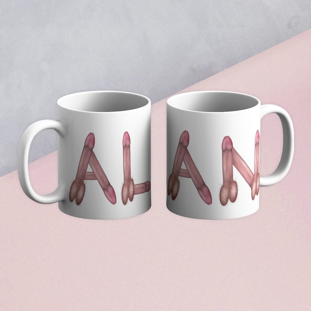 Image of Penis Name Mug