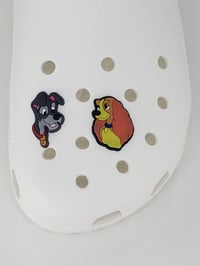 Image 2 of Lady and the Tramp shoe charms