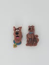 Scooby-doo Croc Charms 