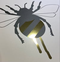 Image 2 of Gold foil bee